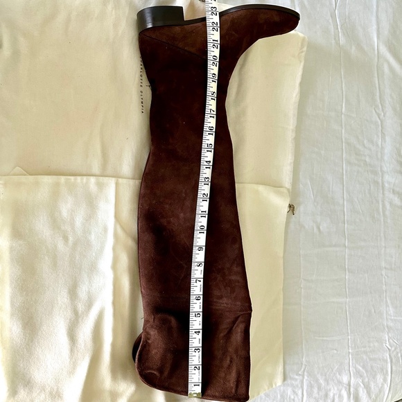 NWT Charlotte Olympia Swede over the knee boots size 38 - Picture 11 of 14